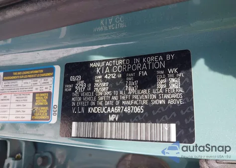 2024 Kia Seltos S из США, поврежденный, VIN KNDEUCAA6R7487065